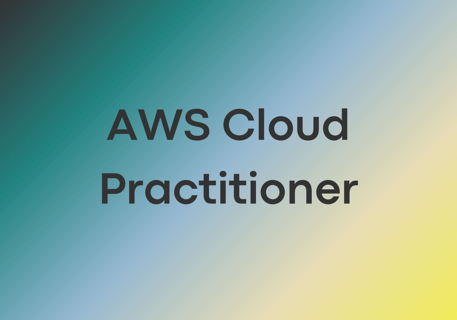 Cloud Practitioner