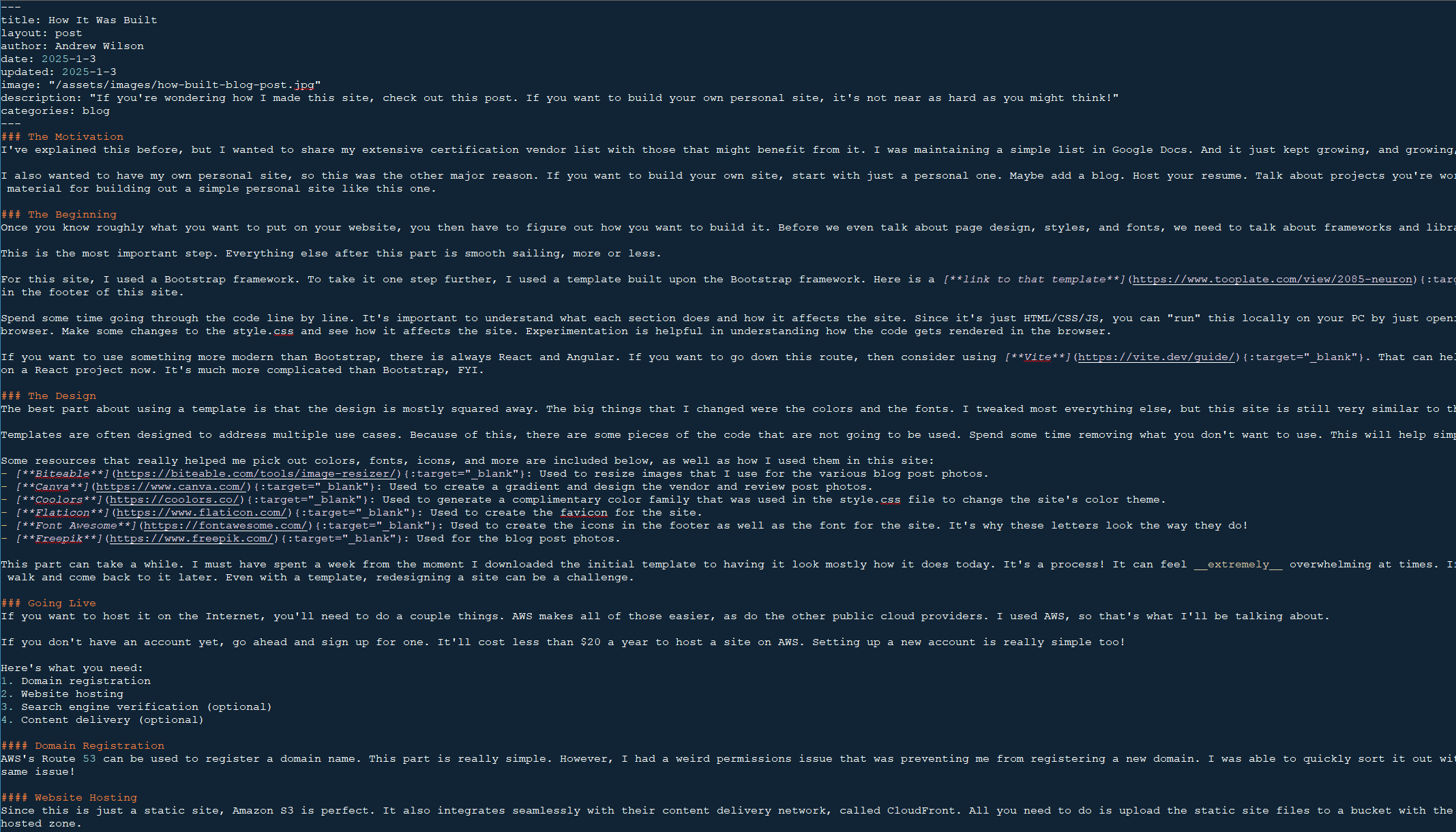 Markdown Example